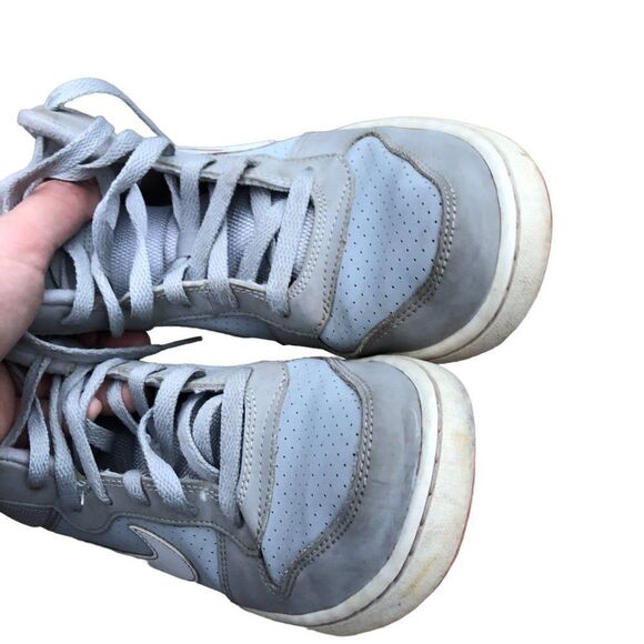 RARE 2016 Nike Court Borough Mid 'Wolf Gray' Size 8.5 - Picture 8 of 16